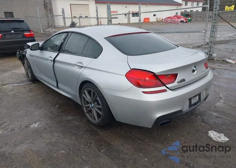 2016 BMW 650I Gran Coupe xDrive из США, поврежденный, VIN WBA6D6C56GG387774